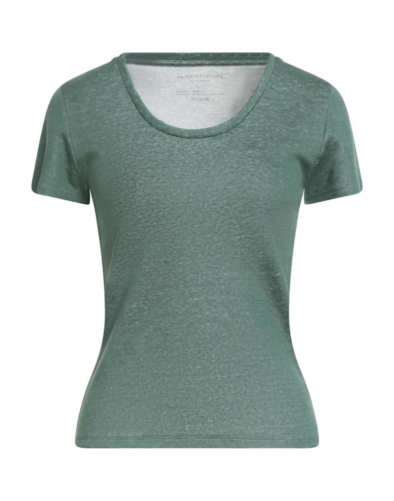 MAJESTIC FILATURES T-shirts Damen Smaragdgrün von MAJESTIC FILATURES