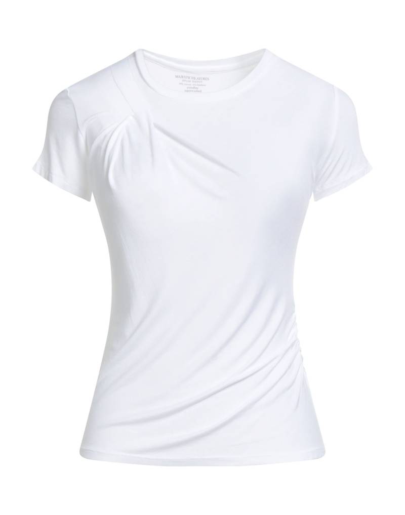 MAJESTIC FILATURES T-shirts Damen Weiß von MAJESTIC FILATURES
