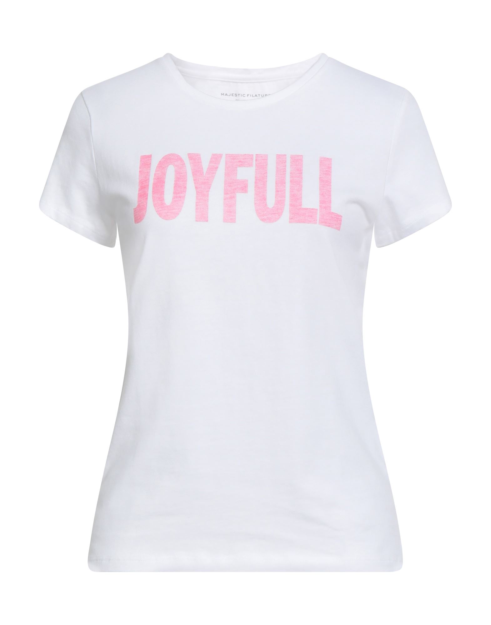 MAJESTIC FILATURES T-shirts Damen Weiß von MAJESTIC FILATURES