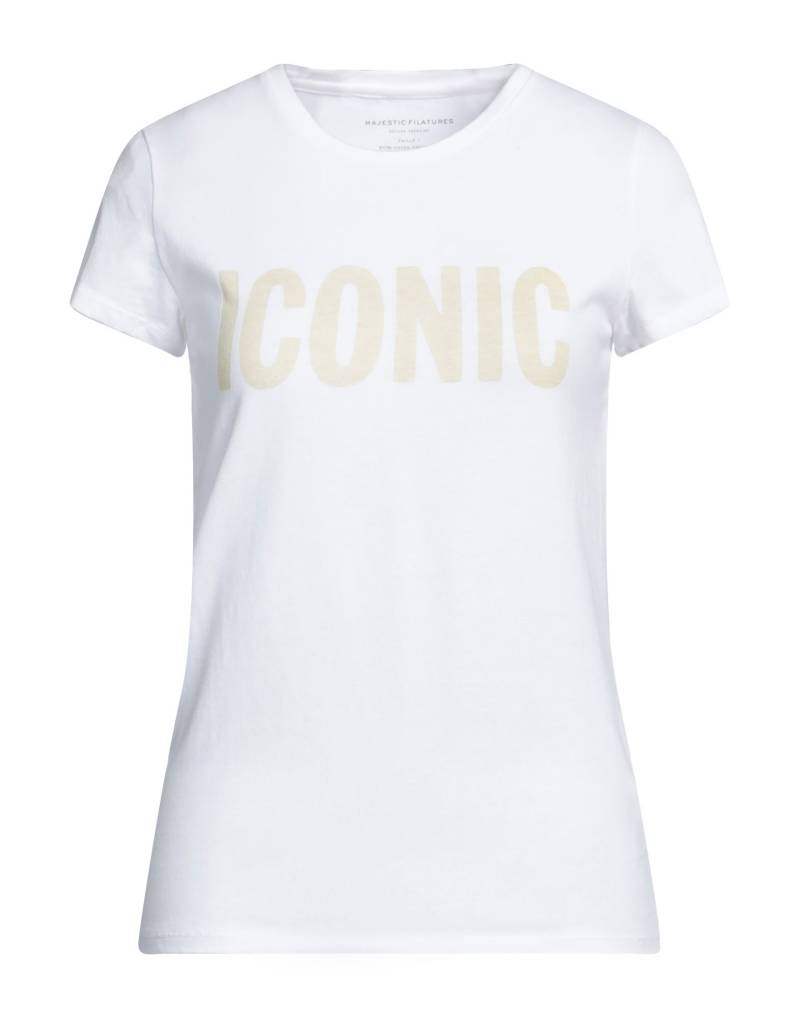 MAJESTIC FILATURES T-shirts Damen Weiß von MAJESTIC FILATURES