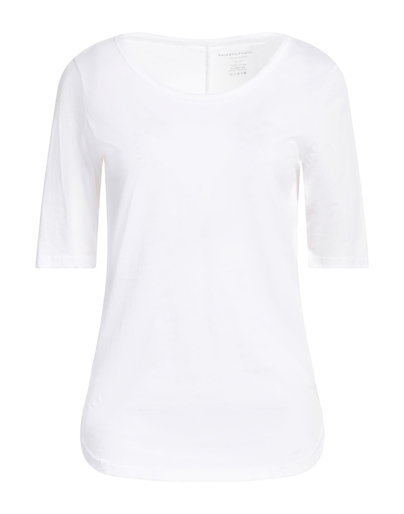 MAJESTIC FILATURES T-shirts Damen Weiß von MAJESTIC FILATURES