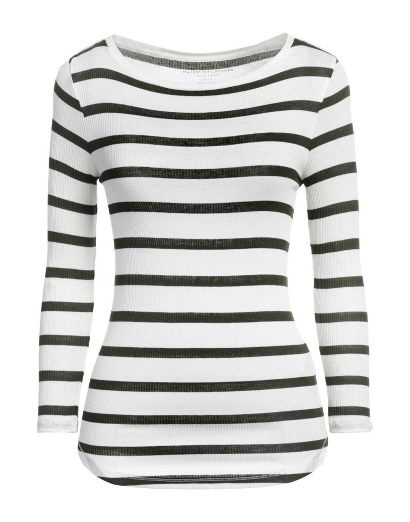 MAJESTIC FILATURES T-shirts Damen Weiß von MAJESTIC FILATURES