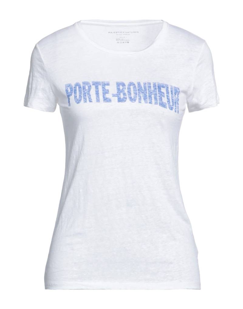 MAJESTIC FILATURES T-shirts Damen Weiß von MAJESTIC FILATURES