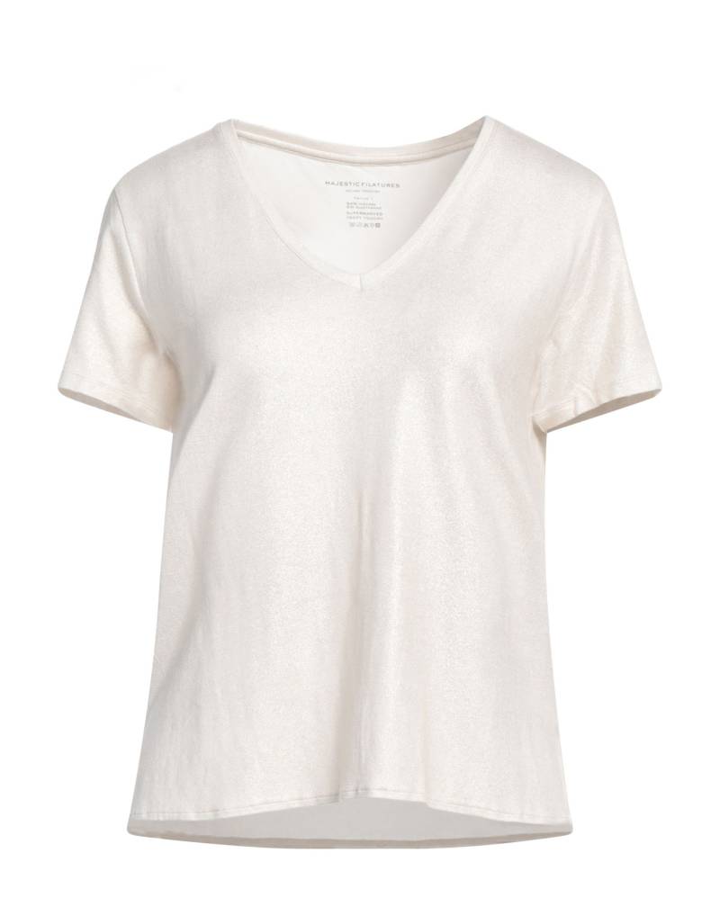 MAJESTIC FILATURES T-shirts Damen Weiß von MAJESTIC FILATURES