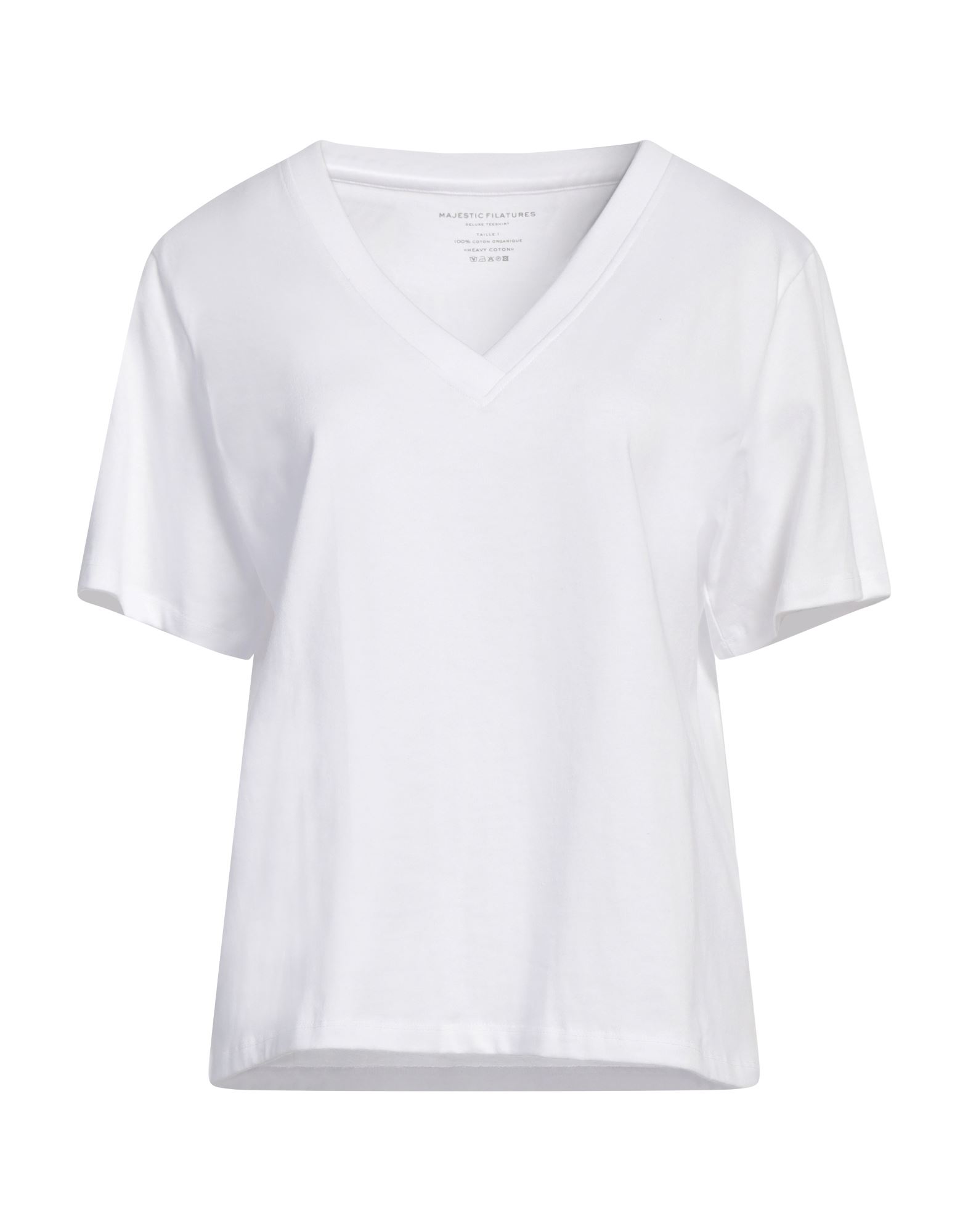 MAJESTIC FILATURES T-shirts Damen Weiß von MAJESTIC FILATURES