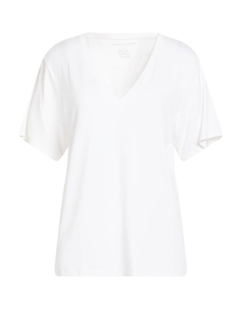 MAJESTIC FILATURES T-shirts Damen Weiß von MAJESTIC FILATURES