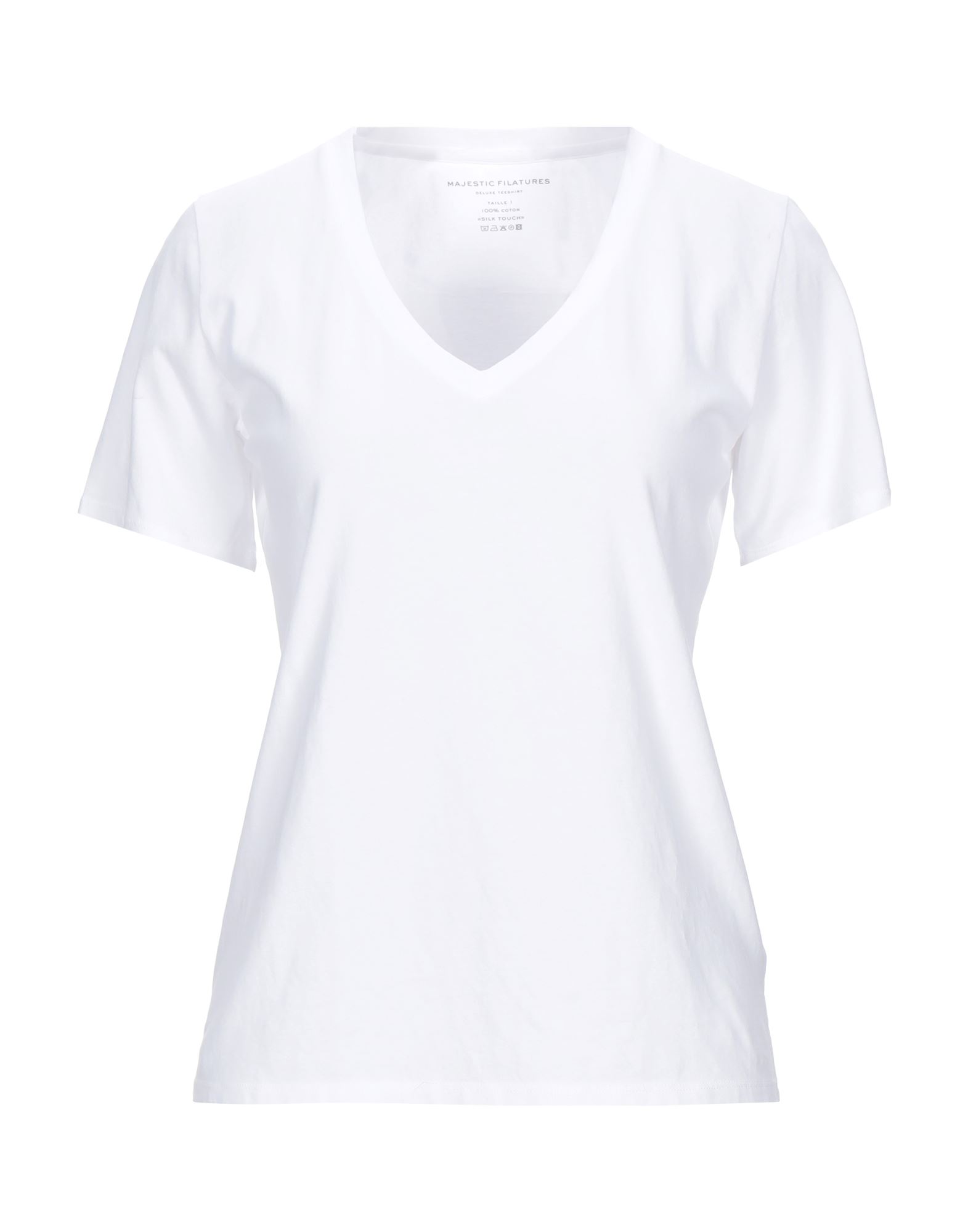 MAJESTIC FILATURES T-shirts Damen Weiß von MAJESTIC FILATURES