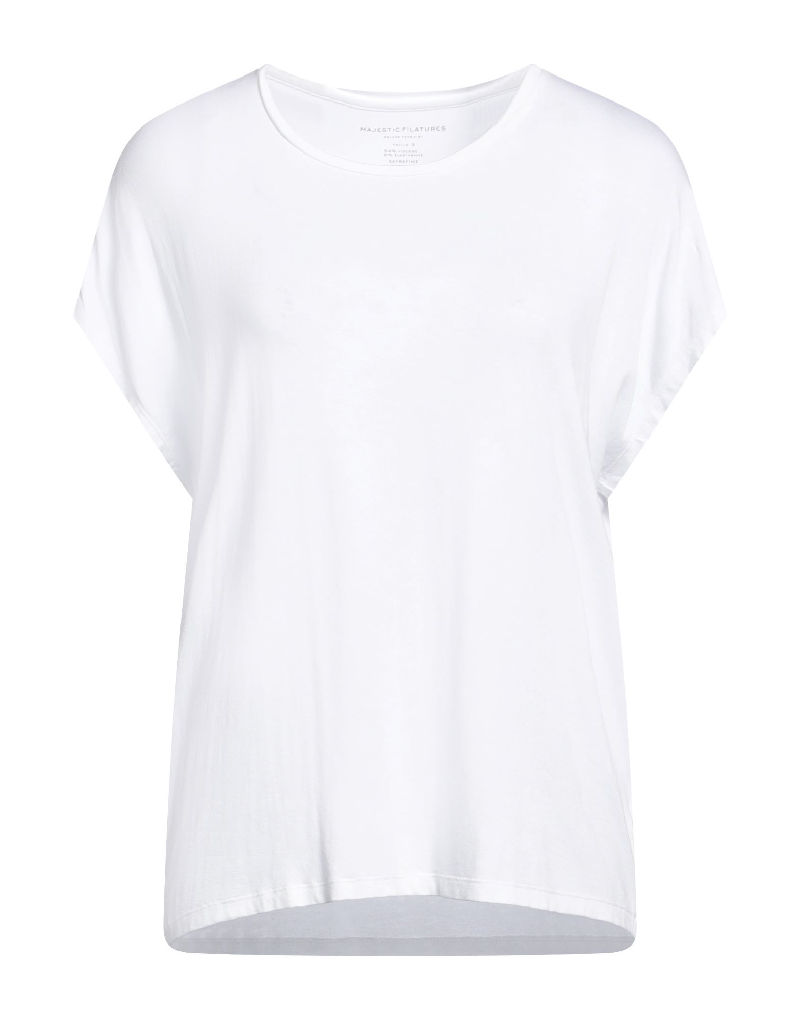 MAJESTIC FILATURES T-shirts Damen Weiß von MAJESTIC FILATURES