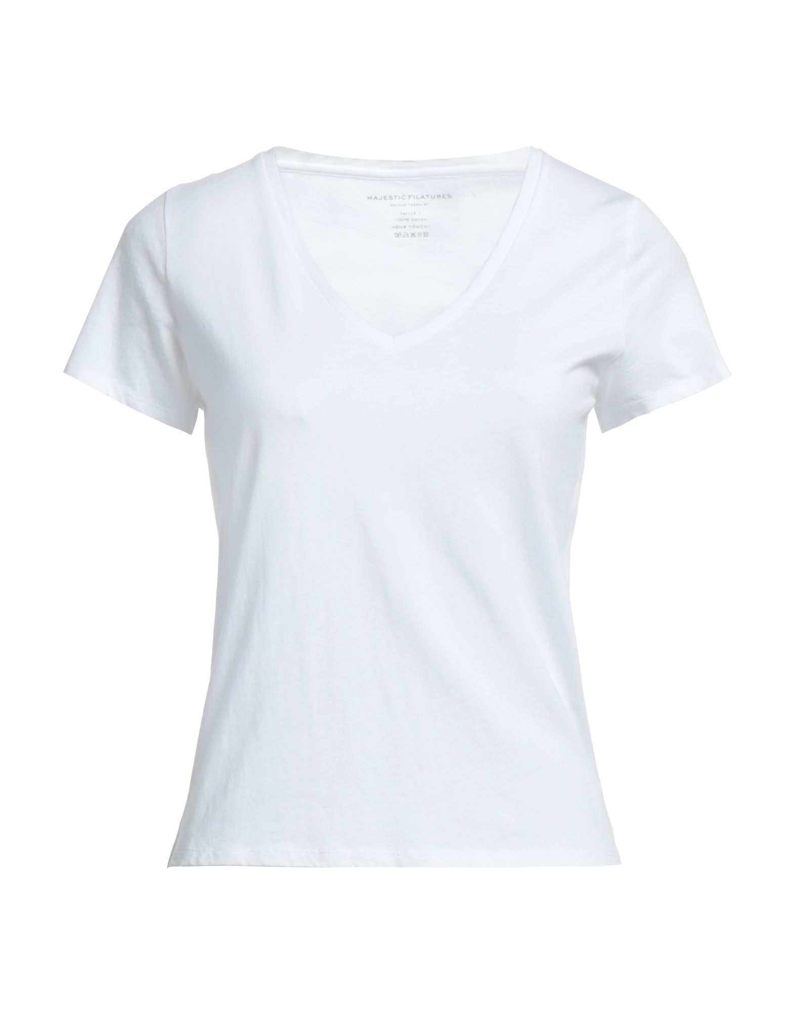 MAJESTIC FILATURES T-shirts Damen Weiß von MAJESTIC FILATURES