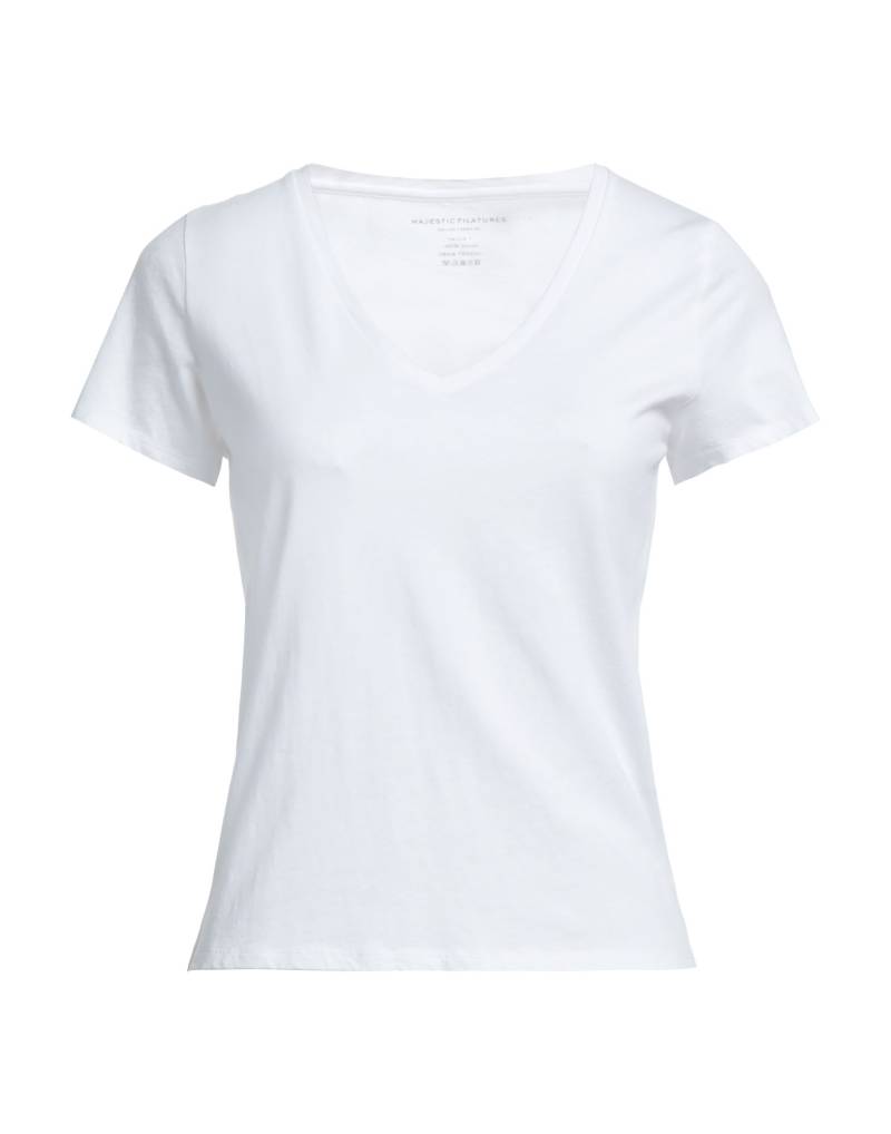 MAJESTIC FILATURES T-shirts Damen Weiß von MAJESTIC FILATURES