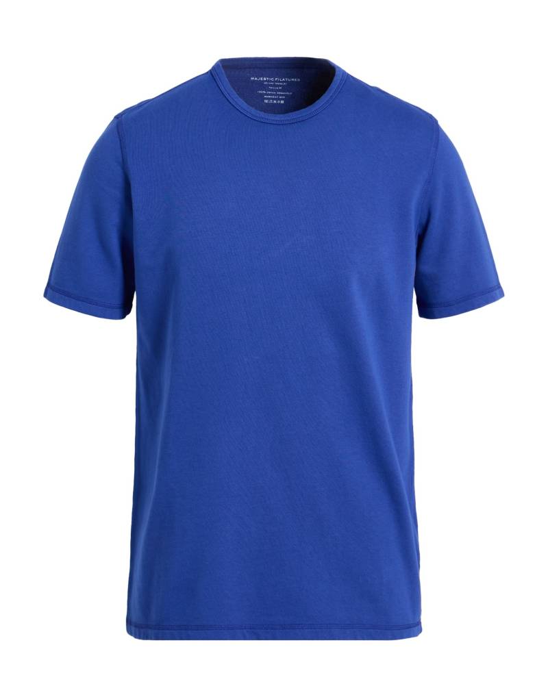 MAJESTIC FILATURES T-shirts Herren Blau von MAJESTIC FILATURES