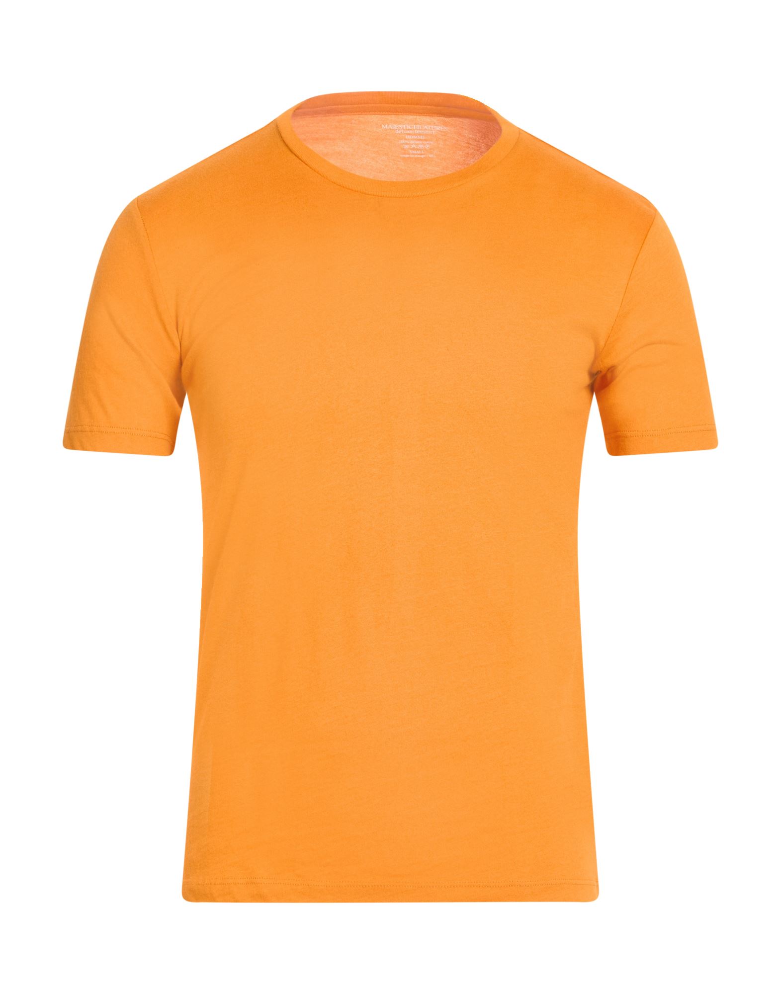 MAJESTIC FILATURES T-shirts Herren Mandarine von MAJESTIC FILATURES