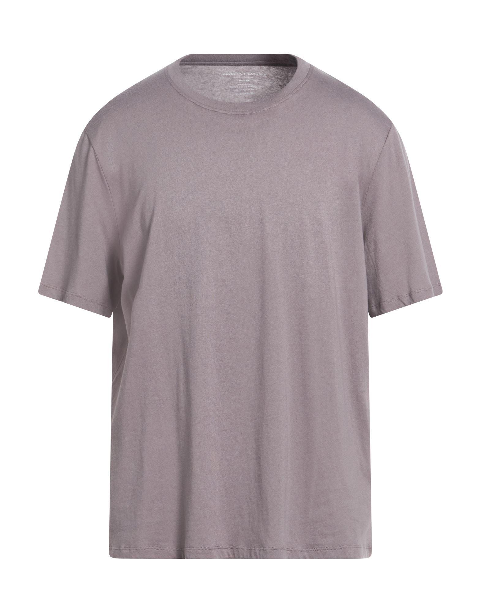 MAJESTIC FILATURES T-shirts Herren Maulwurfsgrau von MAJESTIC FILATURES