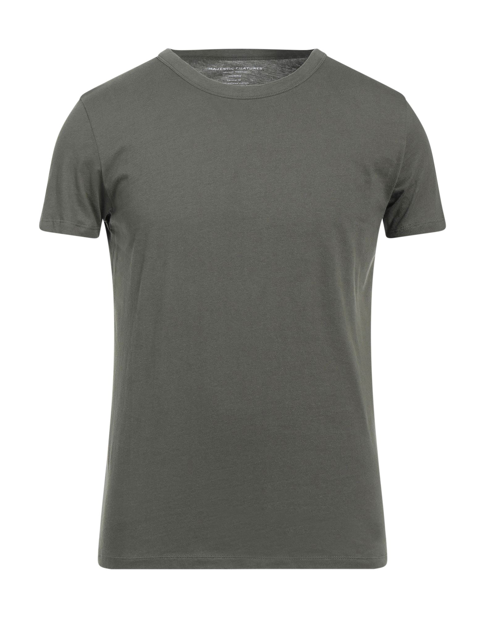 MAJESTIC FILATURES T-shirts Herren Militärgrün von MAJESTIC FILATURES