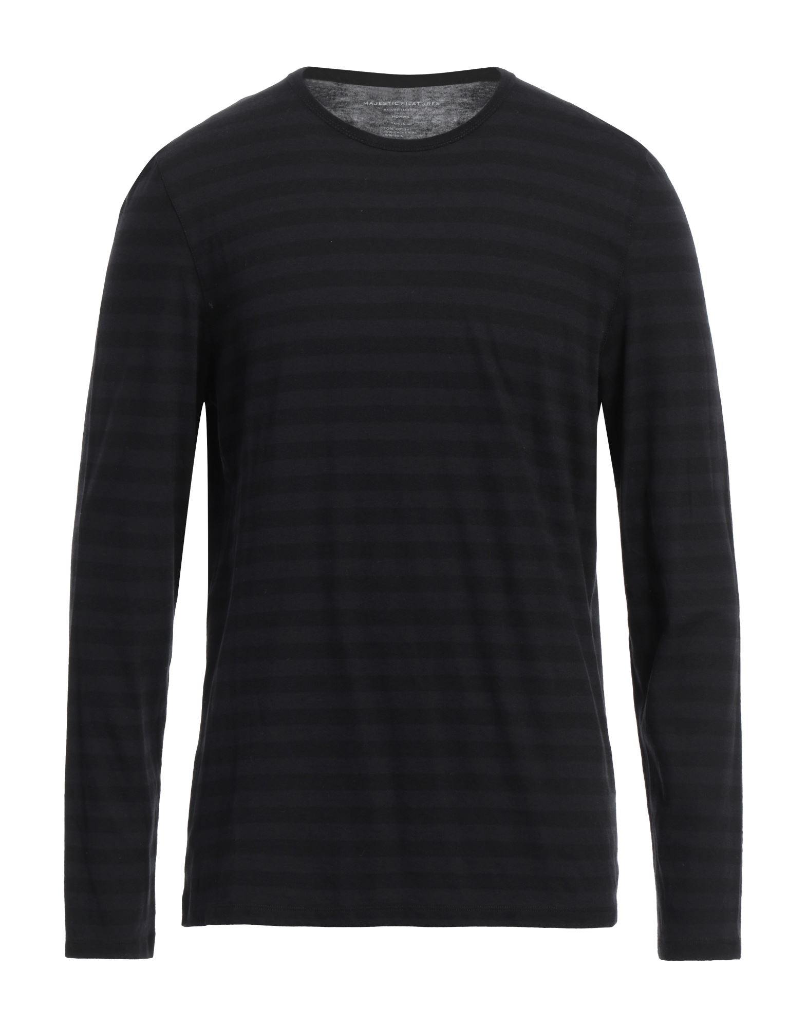 MAJESTIC FILATURES T-shirts Herren Schwarz von MAJESTIC FILATURES