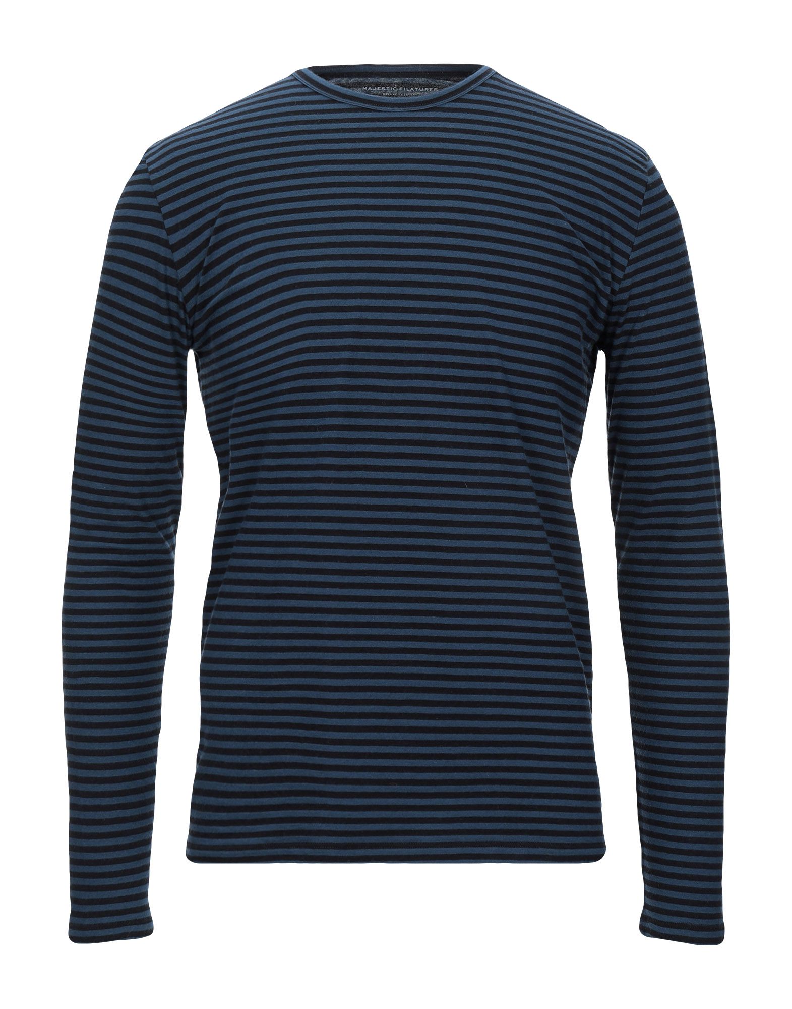 MAJESTIC FILATURES T-shirts Herren Schwarz von MAJESTIC FILATURES