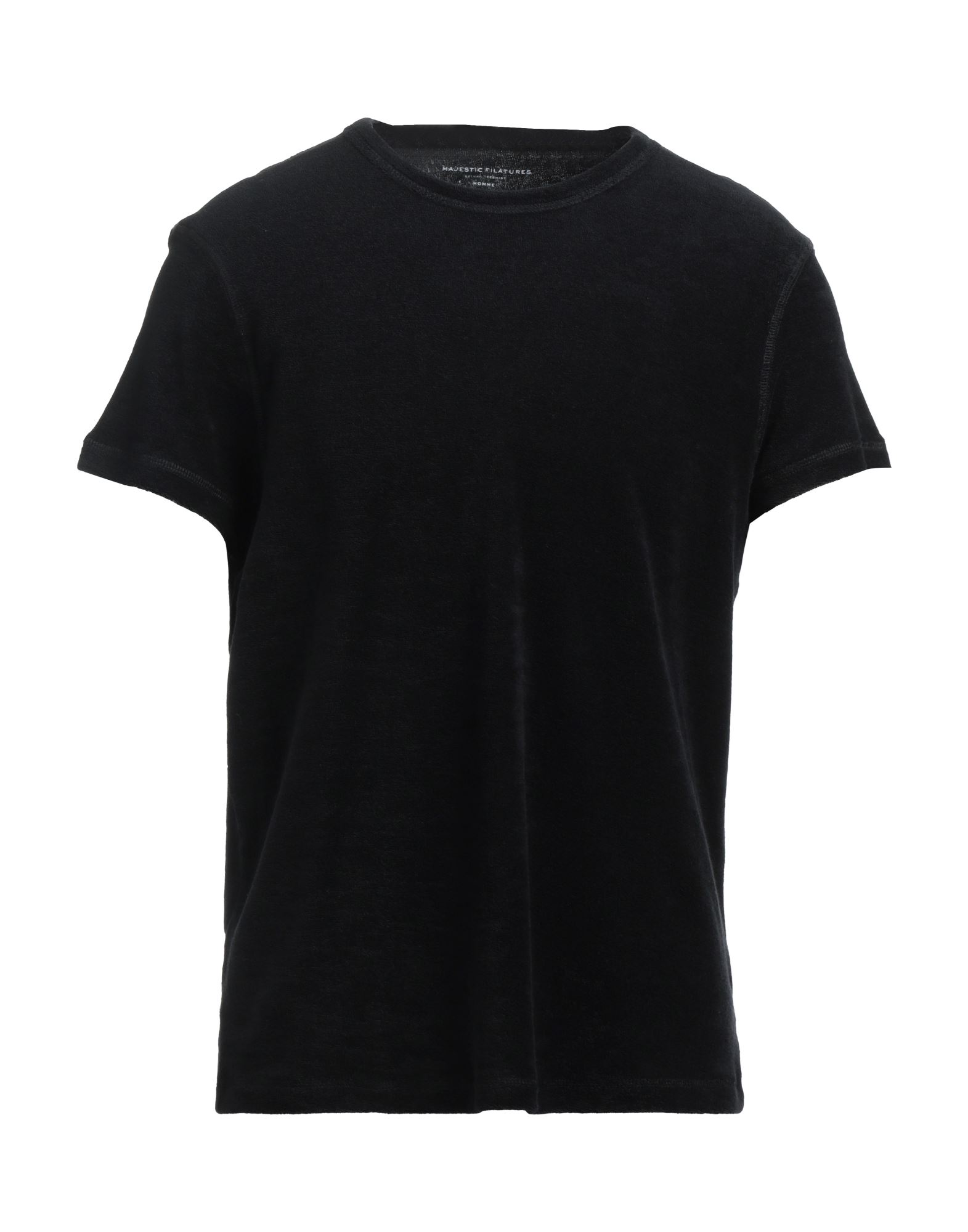 MAJESTIC FILATURES T-shirts Herren Schwarz von MAJESTIC FILATURES