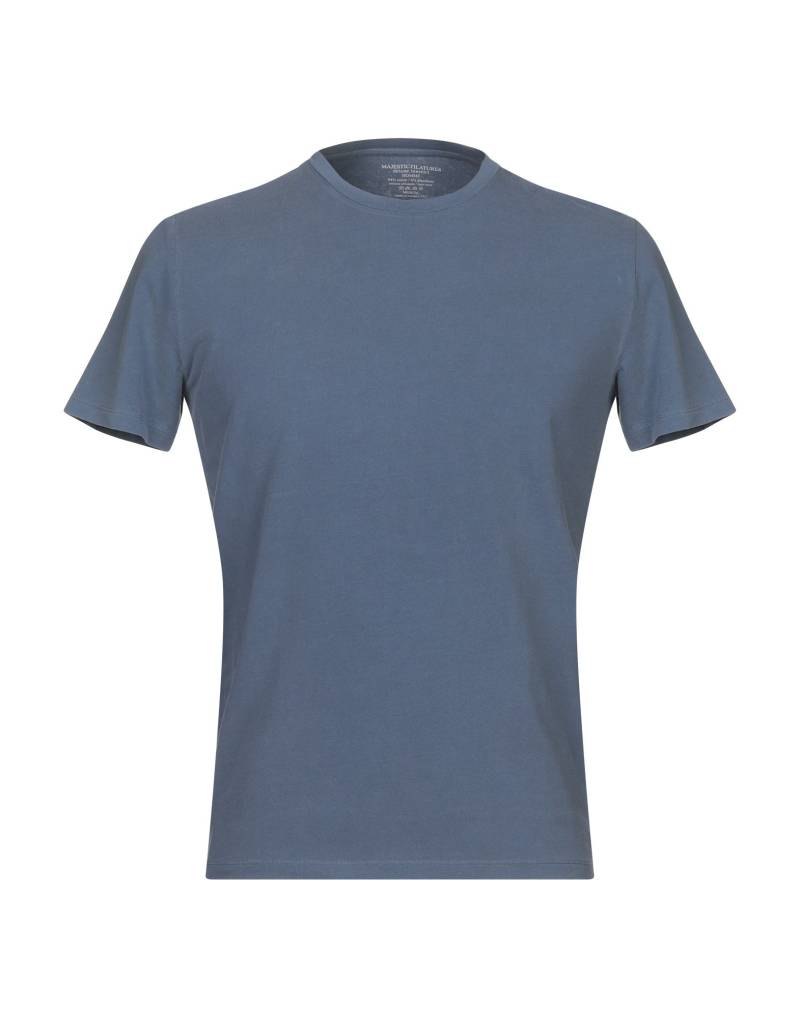 MAJESTIC FILATURES T-shirts Herren Taubenblau von MAJESTIC FILATURES
