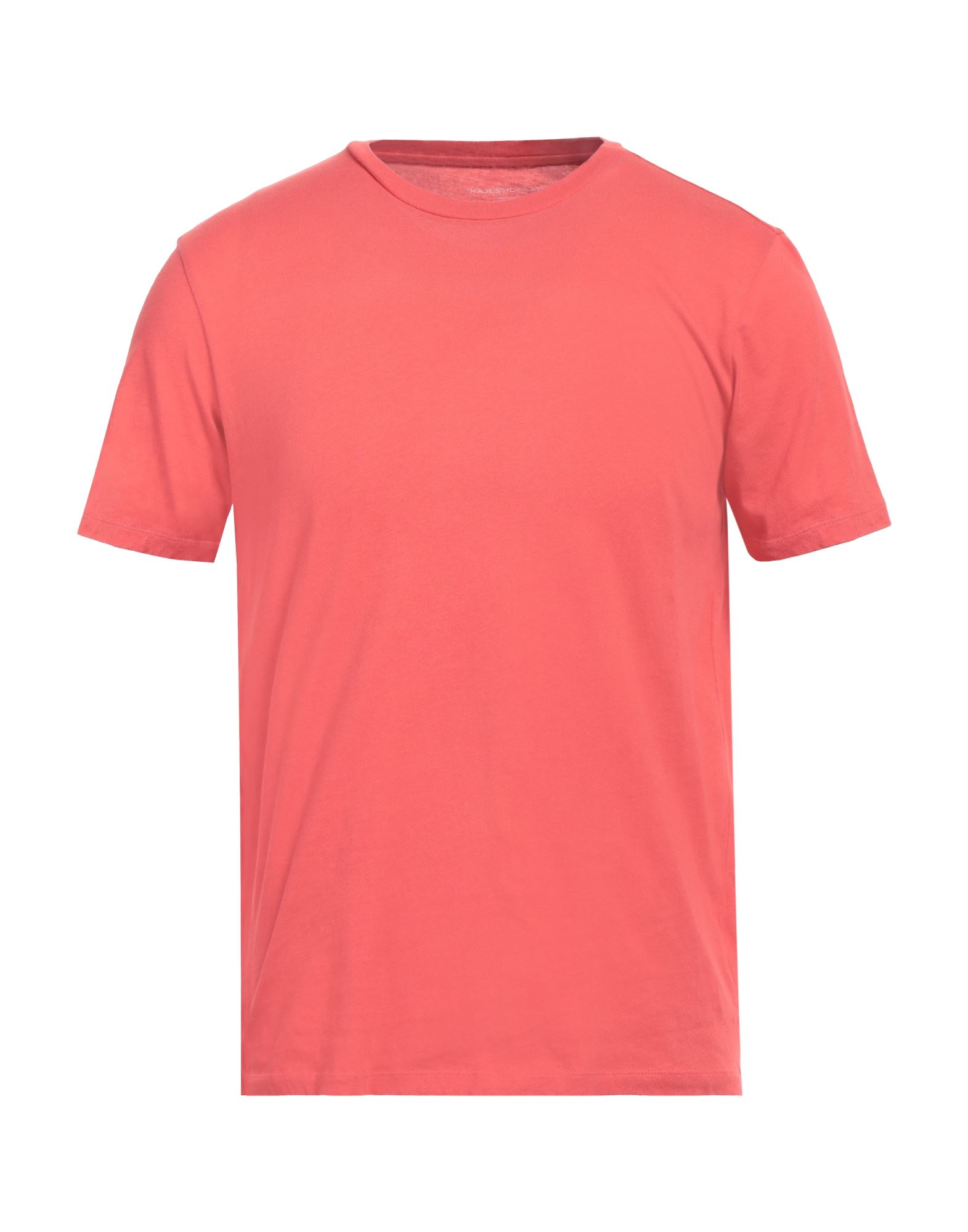 MAJESTIC FILATURES T-shirts Herren Tomatenrot von MAJESTIC FILATURES