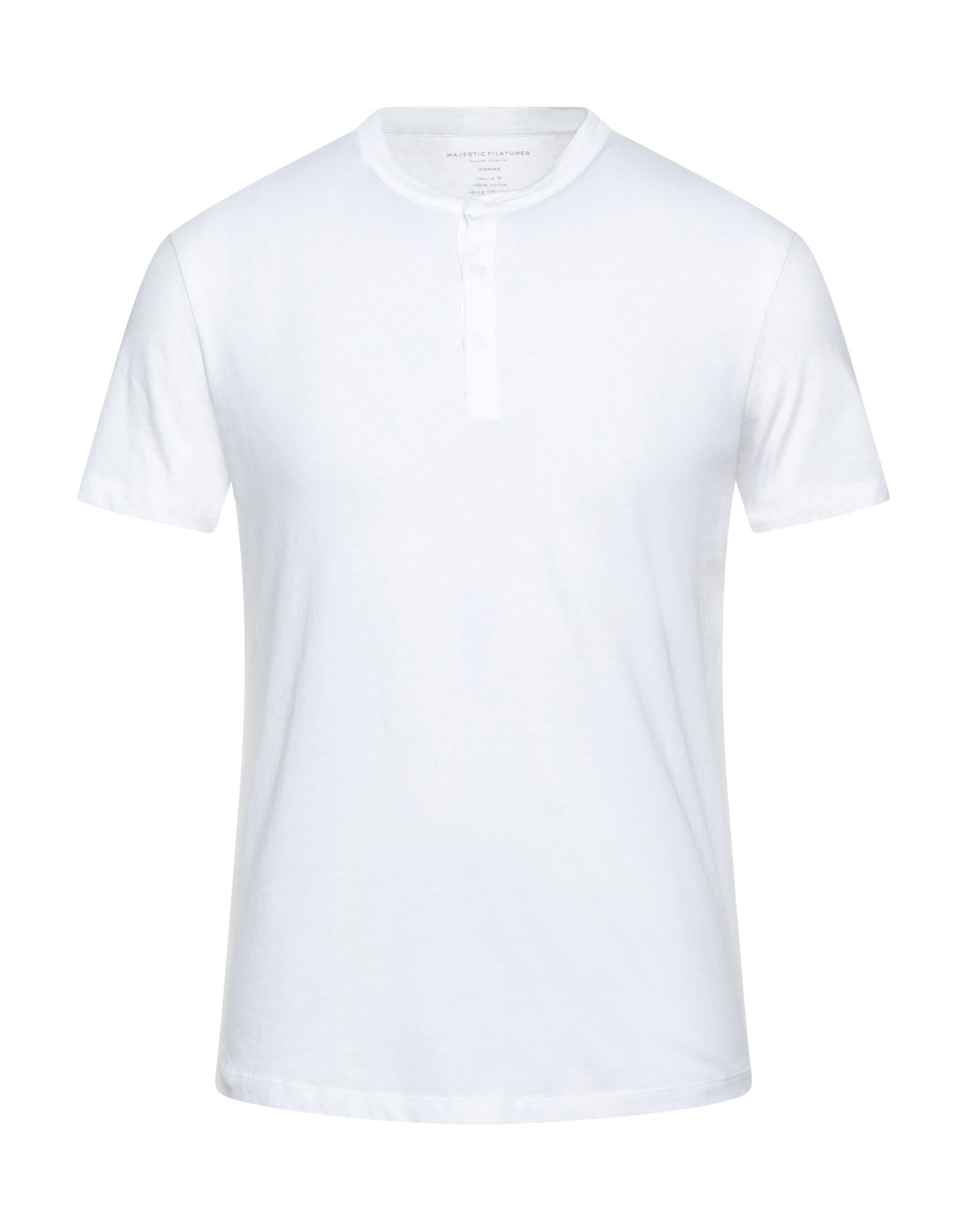 MAJESTIC FILATURES T-shirts Herren Weiß von MAJESTIC FILATURES