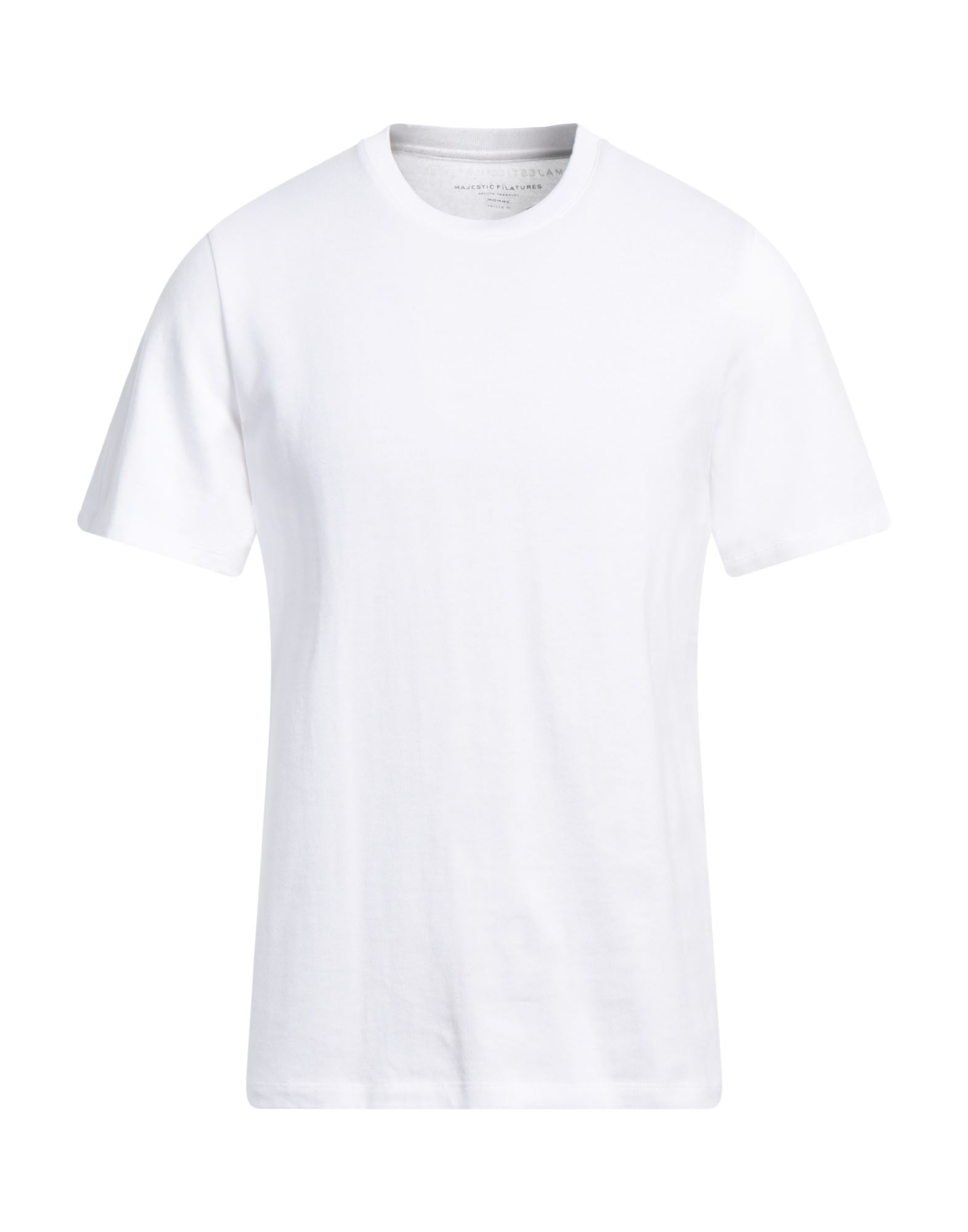 MAJESTIC FILATURES T-shirts Herren Weiß von MAJESTIC FILATURES