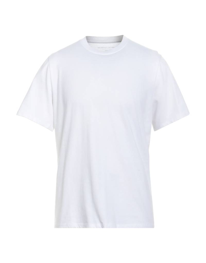 MAJESTIC FILATURES T-shirts Herren Weiß von MAJESTIC FILATURES