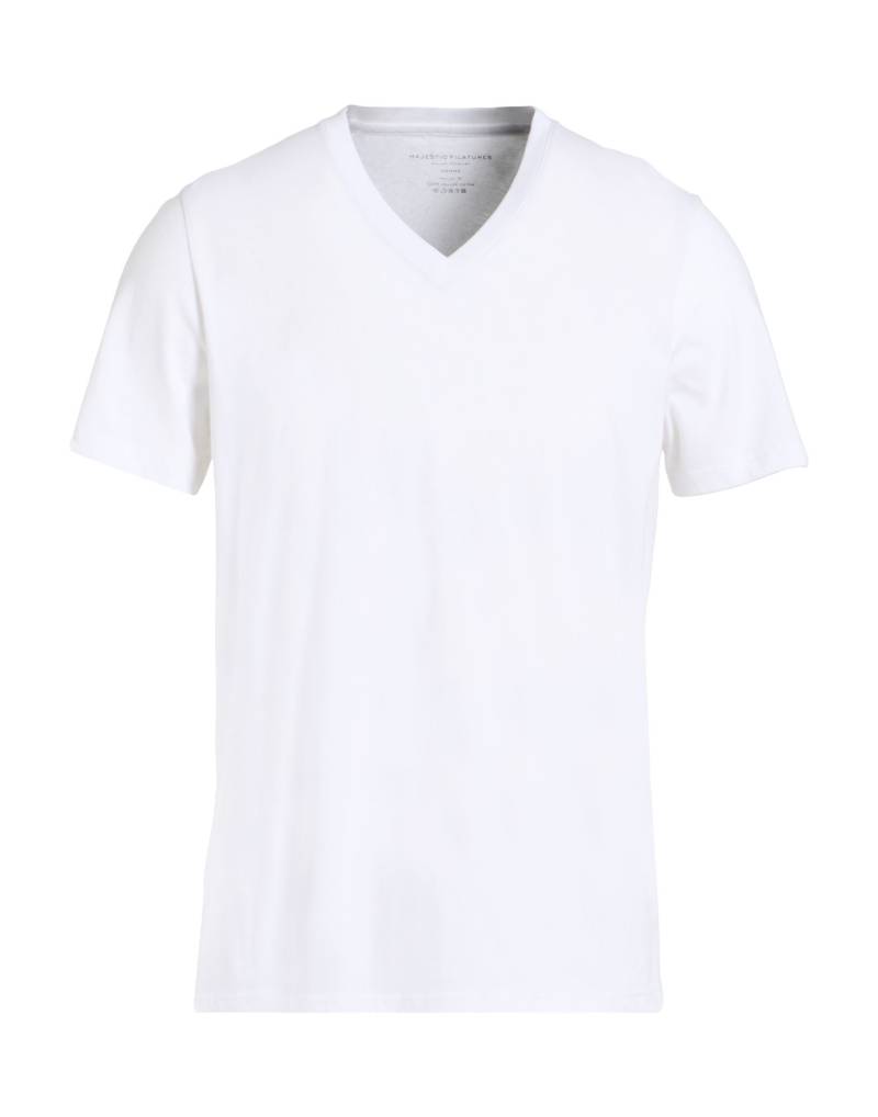 MAJESTIC FILATURES T-shirts Herren Weiß von MAJESTIC FILATURES
