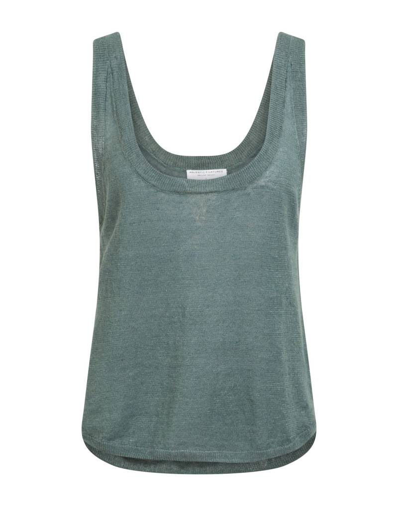 MAJESTIC FILATURES Tank Top Damen Dunkelgrün von MAJESTIC FILATURES