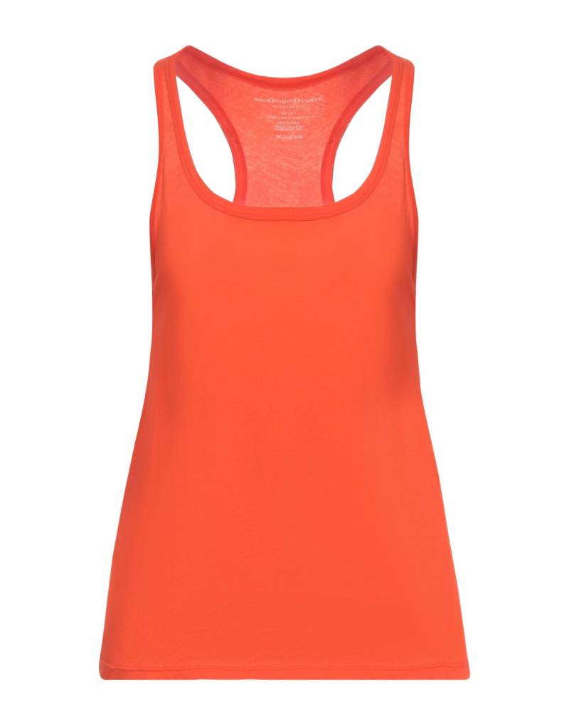 MAJESTIC FILATURES Tank Top Damen Orange von MAJESTIC FILATURES