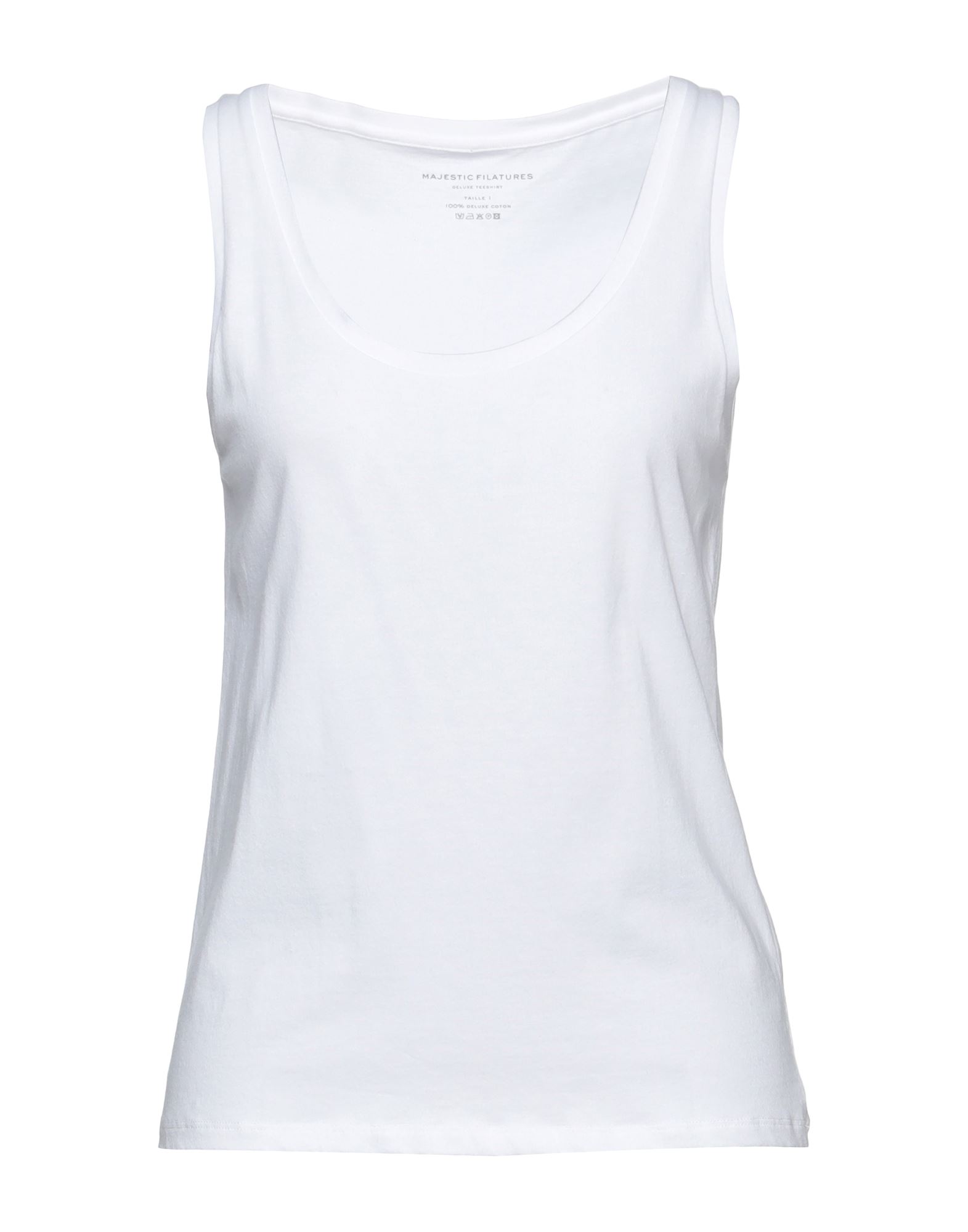 MAJESTIC FILATURES Tank Top Damen Weiß von MAJESTIC FILATURES