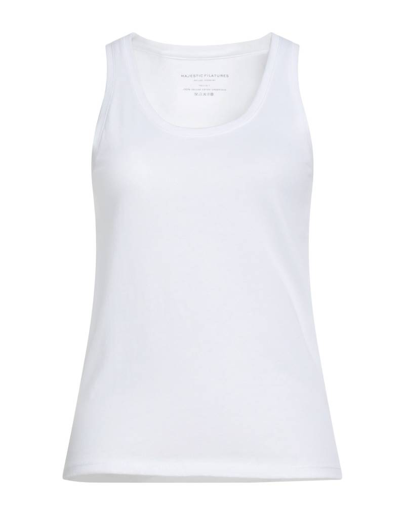 MAJESTIC FILATURES Tank Top Damen Weiß von MAJESTIC FILATURES