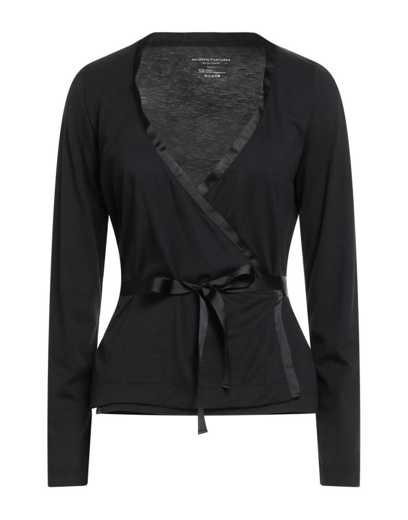 MAJESTIC FILATURES Top Damen Schwarz von MAJESTIC FILATURES