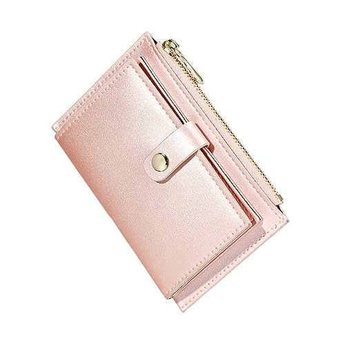 MAJORMENCH 1 Stück PU Zipper Geldbörse für Frauen Mehrere Fächer Kreative Kartenhalterung für Reisen und Perlmutt Langlebig und Praktisch von MAJORMENCH