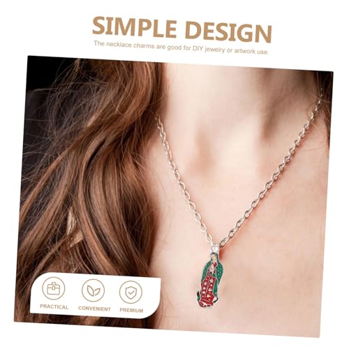 MAJORMENCH 10 Stück Mary Schmuckanhänger Metall Für Selbstgemacht Schmuckherstellung Halsketten Und Armband Anhänger Für Schlüsselanhänger Und Bastelprojekte MAJORMENCH 10 Stück Mary Schmuckanhänger Metall Für Selbstgemacht Schmuckherstellung Halsketten Und Armband Anhänger Für Schlüsselanhänger Und Bastelprojekte von MAJORMENCH