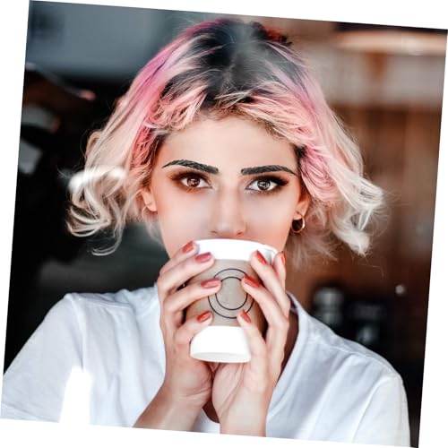 MAJORMENCH 10Stücke Wasserfeste Falsche Augenbrauen Aufkleber für Kreative Eyebrow Tattoos Schwarz für Make Up und Schönheitsblogger von MAJORMENCH