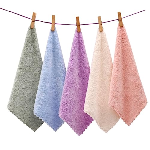 MAJORMENCH 10stücke Mikrofaser Make-up Entferner Tücher Gesichts Waschlappen Für Damen Reisen Und Zuhause Waschbar von MAJORMENCH