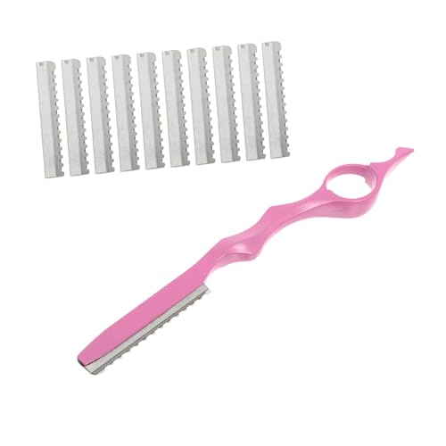 MAJORMENCH 11stücke Rasierer Für Dünner Werdendes Haar Mit Ersatz-schneidern Für Salon Und Zuhause Für Perfekten Schnitt Ergonomischer Griff Für Einfachen Gebrauch von MAJORMENCH