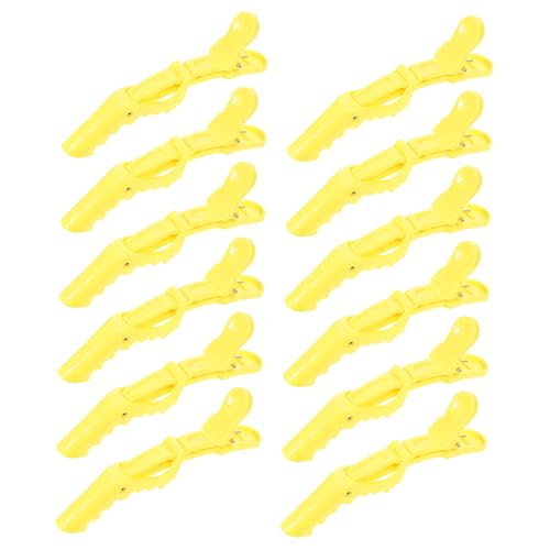 MAJORMENCH 12 Stück Teiliges Alligator Haarclips aus Robustem Leichte Friseurklemmen zum Festen Halten Aller Haartypen Haarbruch Praktische Styling und Abteilklammern für Damen und Herren von MAJORMENCH