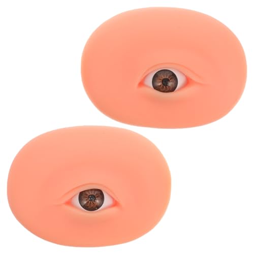 MAJORMENCH Silikon Make-up Übungshaut Für Augenbrauen Und Lidschatten Wiederverwendbares Trainingstool Für Augen-make-up-techniken Für Anfänger Und Übung Von Eyeliner Und Augen-make-up von MAJORMENCH
