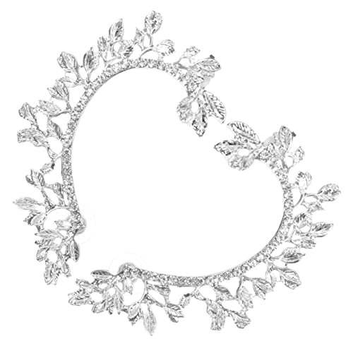 MAJORMENCH 1Paar Chic Blattform Ohrclips Stylische nicht Durchdringende Ohrringe Silber Leicht Komfortabel um Ihren Look zu Vervollständigen MAJORMENCH 1Paar Chic Blattform Ohrclips Stylische nicht Durchdringende Ohrringe Silber Leicht Komfortabel um Ihren Look zu Vervollständigen von MAJORMENCH