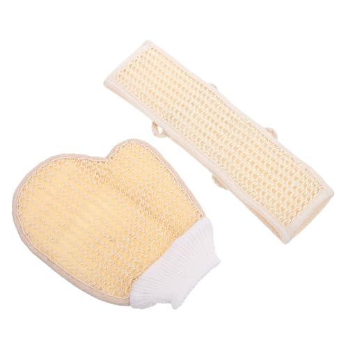 MAJORMENCH 1satz Peeling-handschuh Und Rückenreinigungsstreifen Für Dusche Exfolierender Badetuch-scrubber Für Hautpflege Teiliges Für Zuhause von MAJORMENCH