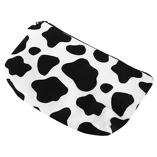 MAJORMENCH Kuhmuster Kosmetiktasche Dekorative Waschtasche Für Damen Tragbare Aufbewahrungstasche Für Make up Und Reise von MAJORMENCH