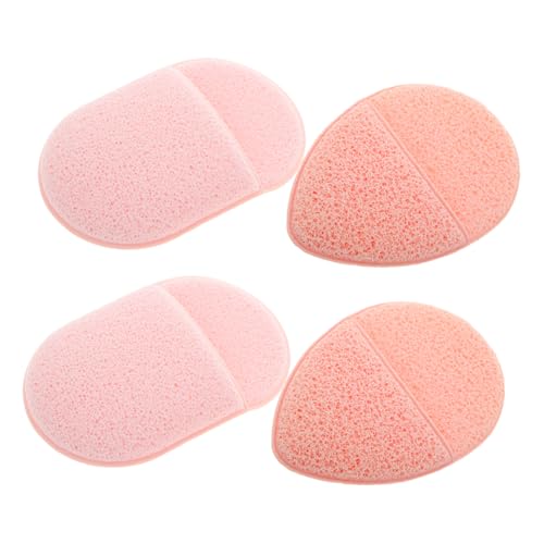 MAJORMENCH 2 Sets Gesichtsschwamm Waschen Gesicht Puff Peeling Make-up Entferner Handschuh Badeschwamm Für Gesichtsreinigung Und Peeling Mitesser von MAJORMENCH