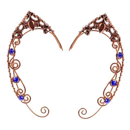 MAJORMENCH 2 Stück Rhinestone Ohrclip Kupfer Ohrknochen Schmuck Luxuriös Glänzend Komfortabel Damen Modeschmuck Ohne Ohrloch MAJORMENCH 2 Stück Rhinestone Ohrclip Kupfer Ohrknochen Schmuck Luxuriös Glänzend Komfortabel Damen Modeschmuck Ohne Ohrloch von MAJORMENCH