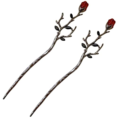 MAJORMENCH 2stücke Blumen Haarstäbe Für Dutts Haarnadel Blumenhaarstab Chignonnadel Dutthaarstäbchen Haarnadeln Für Damen Haar Halter MAJORMENCH 2stücke Blumen Haarstäbe Für Dutts Haarnadel Blumenhaarstab Chignonnadel Dutthaarstäbchen Haarnadeln Für Damen Haar Halter von MAJORMENCH