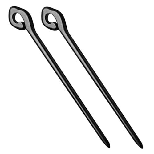 MAJORMENCH 2 Stück Teiliges Holz Haarnadeln Chinesisch Retro Haarstäbchen für Dutt Langlebig Leicht Ergonomisch Elegante Antike Hanfu Haarschmuck für Frauen und Mädchen von MAJORMENCH