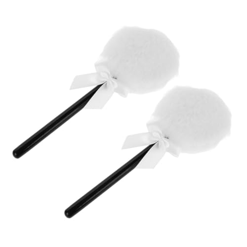 MAJORMENCH 2 Stück Ultraweiche Make-up Puff mit Langem Flaum und Zauberhaftem Design Sanfte Anwendung für Losen Puder und Körper Langlebig und Leicht zu Reinigen für Damen Make-up und von MAJORMENCH