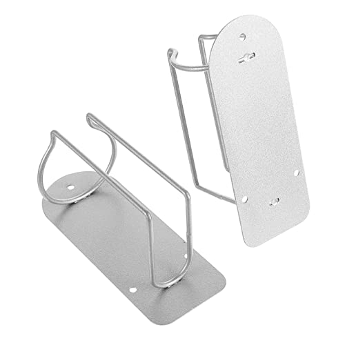 MAJORMENCH 2Stücke Haarschneider Halter Wandmontage Robuster Hitzebeständiger Clipper Organizer für Haarschneider und Friseure für Badezimmer und Friseursalons Rostfrei von MAJORMENCH