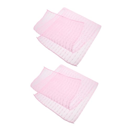 MAJORMENCH 2pcs Nylon Peeling Body Waschlebad Badewäsche Schrubbenhandtücher Waschmaschinen Handtücher Zum Tiefen Reinigungsrücken -schrubbenbad von MAJORMENCH