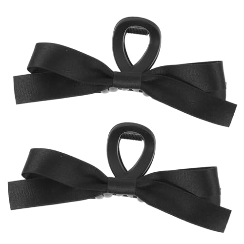 MAJORMENCH 2stücke Große Haarklammern Mit Schleife Bogen-haarklammern Für Damen Haaraccessoires Für Styling Geeignet Für Haartypen von MAJORMENCH